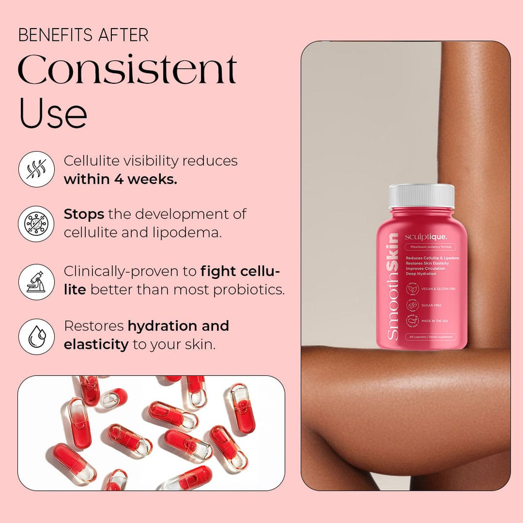Anti-Cellulite & Lipedema Capsules | Sculptique™ Smooth Skin