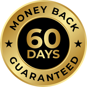 60 days money back guaranteed
