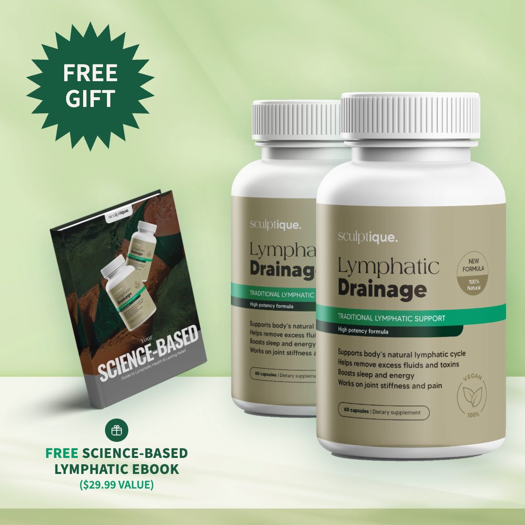 New Maximum Potency Formula - Lymphatic Drainage Capsules by Sculptique™