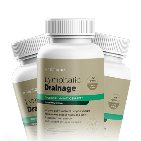 New Maximum Potency Formula - Lymphatic Drainage Capsules by Sculptique™